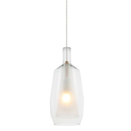 Suspension lamp ELADIN 1x27 40W, size 14x14x35.5-185 cm, bronze color-1