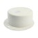 Curler for a kitchen made of stone Zein 50/Q1, D = 467 mm, round, overflow, color white ice
