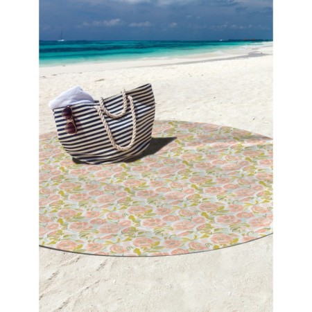 Pareo and beach rug "Inspiration", d = 150 cm-2