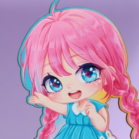 Anime figure "Honey Girl", 7.9 x 12.4 cm, tree-3