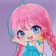 Anime figure "Honey Girl", 7.9 x 12.4 cm, tree