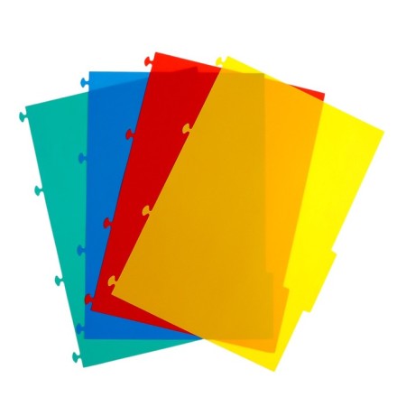 A4 notebook, 96 sheets in a cage on the crest of Line Neon, plastic cover, matte lamination, 4 color separator, orange-5