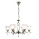Ceiling light Gerhort G11092/6AB WT, 6x40W, E27, 83x67x67 cm, bronze color