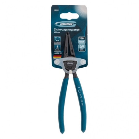 GROSS 18342 puller, for internal locking rings of 19-60 mm, straight claim sponges, 175 mm-3