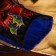 Bag on the lace, the color is blue/multi -colored