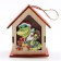 New Year! Decor with backlight "Fairytale House", 6.5 × 6.5 × 8.5 cm