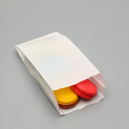 Pack Pack Package, White, V-shaped bottom, 20 x 10 x 5 cm
