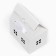 Folding box "House, White", 15 x 18 x 10 cm
