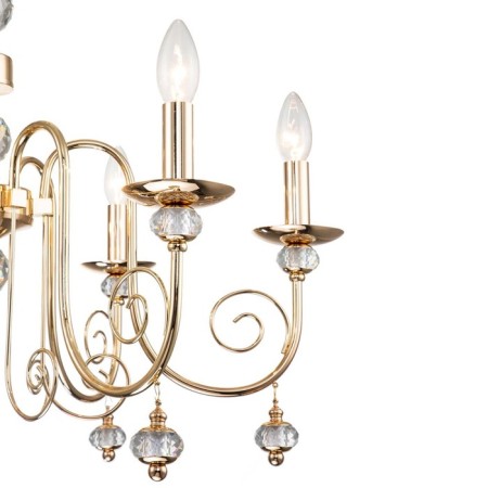 Suspension lamp 6x40W E14, size 68.5x68.5x58/105 cm-2