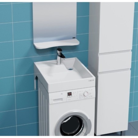 Santa Santa "Jupiter Mini" 900133, above the washing machine, 500x600 mm, white-2