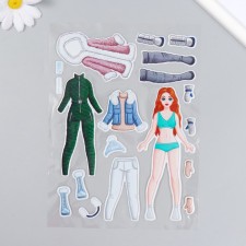 Plastic sticker 