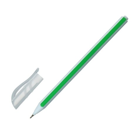 A set of ballpoint pens 12 pieces "Hexagon", node 0.7mm, blue -billed ink, mix-3