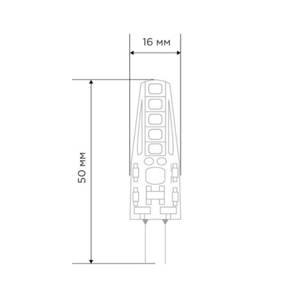 JC-Silicon G4 220v 220v 220v 6500K Cold Light Cold Light (silicone) Rexant LED-1