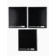 Notebook A5, 48 liters per spiral, internal block No. 1 MIX “Black Background. Phrases "
