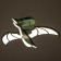 Chandelier "Dinosaur" LED 128W 3000-6000K green 66x66x17 cm Bayerlux