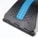 Massage for the back, three -level, 38 × 25 × 4 cm, blue color