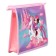 Folder d/notebooks A5 zipper on top plastic PM-A5-29, Minnie and unicorn
