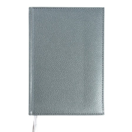 Leduced A5 Diary, 160 sheets, Devente.Gold Rush, firm artificial leather cover with foam rubber, silver slice, Bullpan of 70 g/m2, silver-1