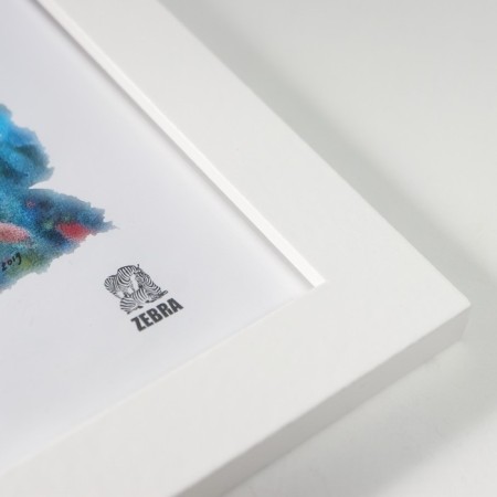 Photo frame MDF 15x21 cm (100) white-2