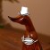 Souvenir "Duck on the beach" tree 27 cm
