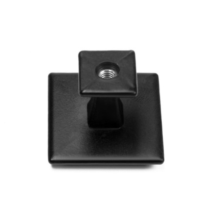 Ручка кнопка ТУНДРА РК119BL, черная, 8 шт TMP-6