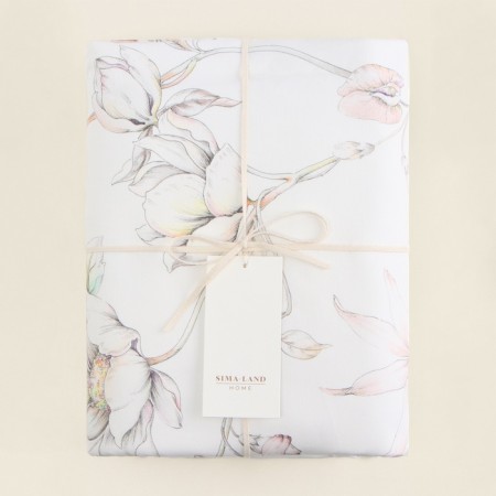 Crystick SL Home Floral Cover 180*220 cm, satin, 140 g/m2, 100% cotton