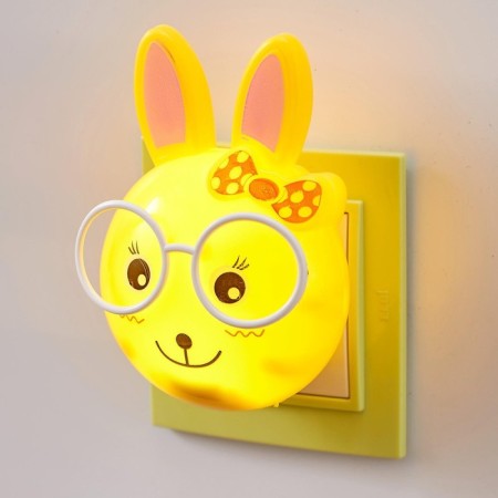 Near LED "Smart Bunny", 12 cm, 4W with a photocell (V220) mix, plastic Risalux-1