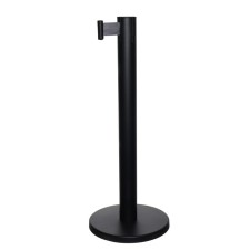 The fence stand is black, with an exhaust ribbon-470cm gray, height-90cm, d-11cm, floor D-35cm