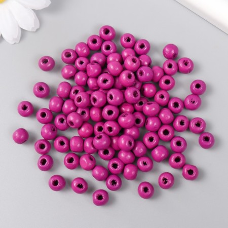 Beads for creativity tree "Bronze violet" D-0.8 cm, set of 20 g-1