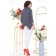 Women's blouse "Aliya", size 48