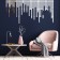 Interior stickers "rain", mirror, decor on the wall, panel 392 elements 2x2 cm