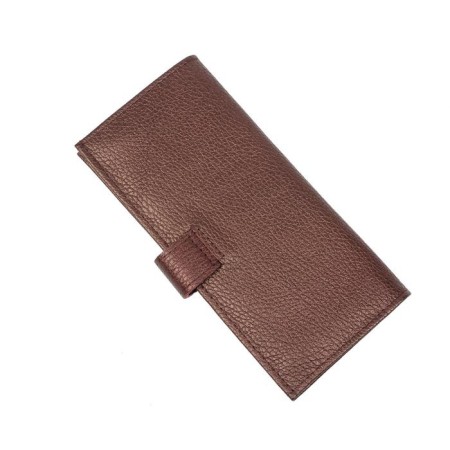 N/k wallet, button, pockets 11, departments/coins 1, departments 4, color Bordeaux metallic-3