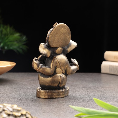 Souvenir "Ganesh Wise", gypsum concrete, 9x8x4.5cm, set 2 pcs-3