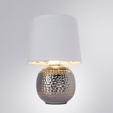 Декоративная настольная лампа Arte Lamp Merga A4001LT-1CC, E14, 40 Вт, 16х16х26 см, хром