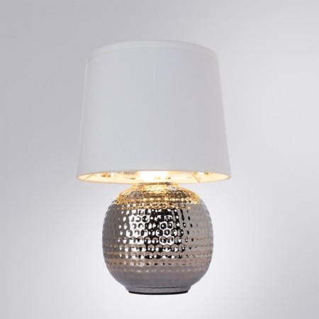 Decorative table lamp Arte Lamp Merga A4001LT-1CC, E14, 40 W, 16x16x26 cm, chrome