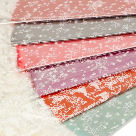 Gift package, with a hard bottom, mix, 14 x 22 x 55 cm-3