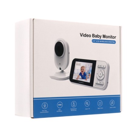 Wireless video with a monitor, screen 2.8 "TFT, bilateral communication, 2100 mAh-14