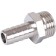 Stout SFT-0067-001212, 1/2 "x 12 mm, external thread, nickelled brass