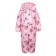 Combineson from membrane fabric for a girl, height 56-62 cm, pink color