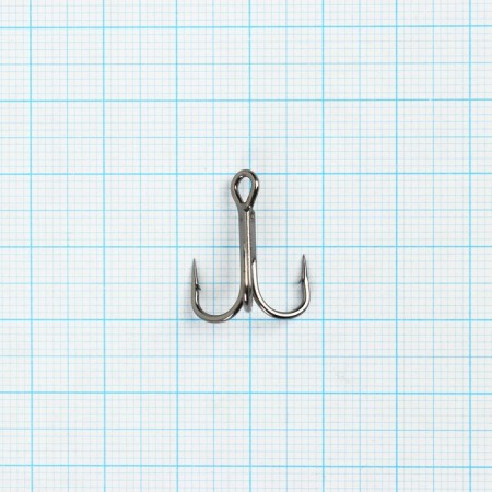 The hook of triple Volzhanka Treble Hook Stronger No. 6, 5 pcs-1