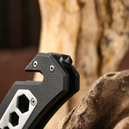 Folding “Leader” knife 20cm, 84mm/3mm blade, with a sling-4