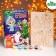 New Year's set for creativity. Wood painting "New Year's mood"