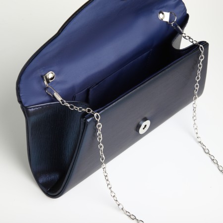 Female bag on a magnet, blue color-4