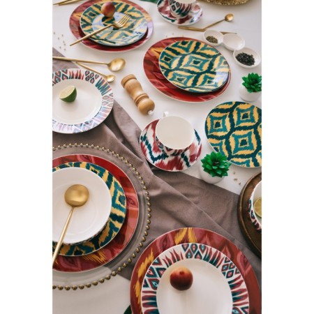 Service Porcelain Tea Daulaan Askım, 12 objects: 6 cups 250 ml, 6 saucer d = 15 cm ㅤ-8