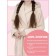 Children's robe with a hood, size 40, beige color