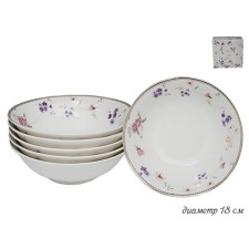 Set of salad bowls Lenardi Florence, D = 18 cm, 6 pcs