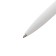 Automatic ball handle, 1.0 mm, BrunovisConti San Remo, blue rod, white metal case Soft Touch, in a tube