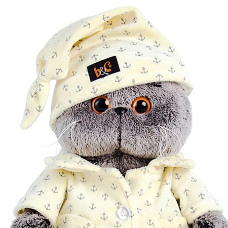 Soft toy "Basik in pajamas", 22 cm-1
