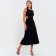 Women's dress, black color, size 44-46 (l)