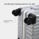 Small suitcase 20 ", lightning department, 2 code locks, 4 wheels, hook, silver color
